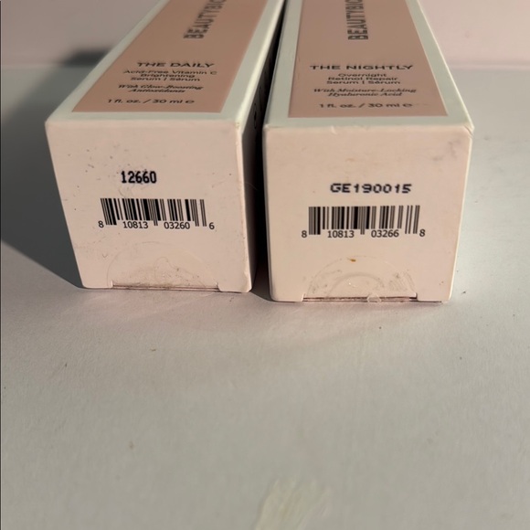 BEAUTYBIO THE DAILY +  THE NIGHTLY SERUM SET VIT C BRIGHTENING F/S 1 Oz ea. NIB! - Picture 9 of 9